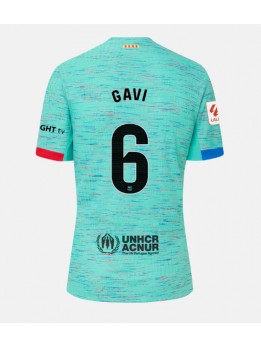 Barcelona Paez Gavi #6 Ausweichtrikot 2023-24 Kurzarm